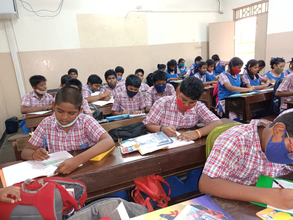 Math club activity for Std VII ssvtr