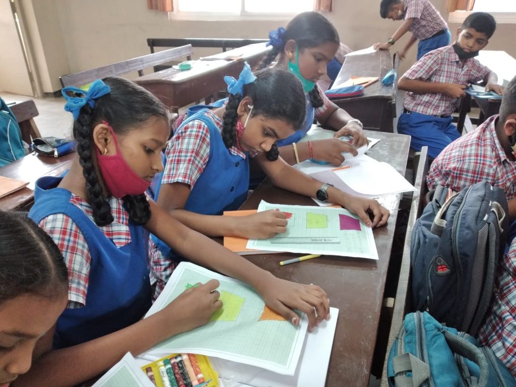 Math club activity for Std VII