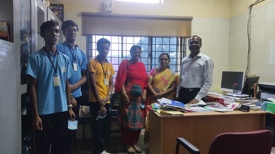 Visit to Cancer Institute