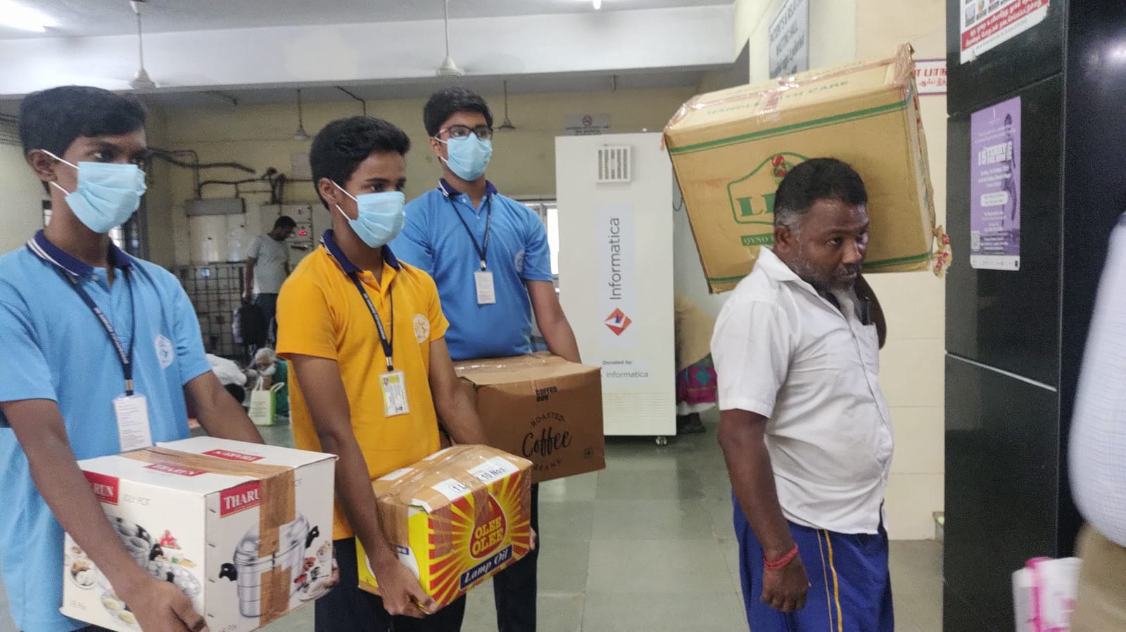 Visit to Cancer Institute